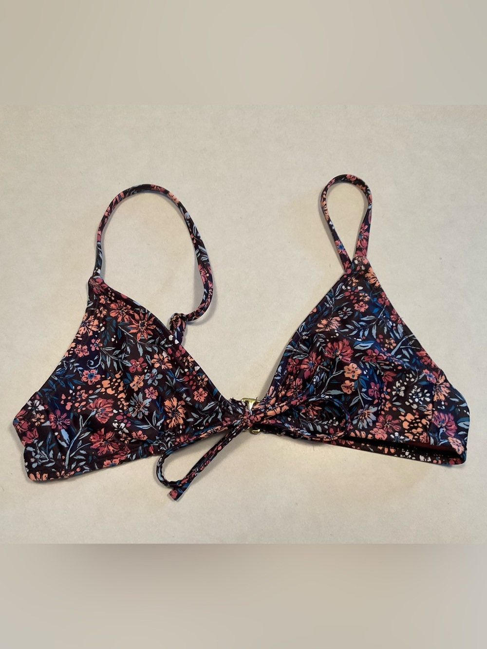 floral triangle bikini top from Xhilaration